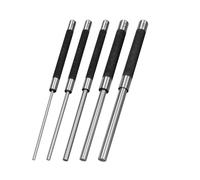 Katnetoly Set di Punte per Perni A Molla da 5 Pezzi, 8 Pollici, Kit di Attrezzi In Acciaio al Carbonio (da 1/8" A 3/8") Include per Riparazioni di Orologi e Gioielli.