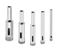 Katnetoly Set di Punte per Trapano per Vetro - Punte per Trapano per Vetro Strumento per La Rimozione 'Estrattore per Bottiglie