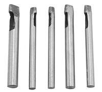 Katnetoly Set di Punzoni per Fori Forati nel Pelle di Forma Ovale Da 5 Pezzi Set Foratura per Foratura per Cuoio (4X6Mm, 4X7Mm, 4X8Mm, 4X10Mm, 4X12Mm)