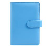 Katnetoly Set di Raccoglitori Budget in Pelle PU 25 Pezzi A6, Raccoglitore Raccoglitore Personale Pianificatore per di Buste di Denaro Risparmio di Denaro Blu