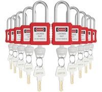 Katnetoly Set di Serrature di Blocco, 10 di Sicurezza, di Sicurezza per Blocco Elettrico
