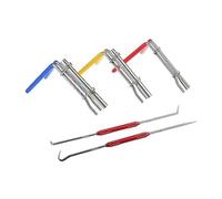 Katnetoly Set di Strumenti di Coppia per Guarnizioni di Tenuta per Guarnizioni di Riparazione per Ricostruzione Cilindro Idraulico da 5 Pezzi In Metallo