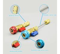 Katnetoly Set di Strumenti per Rimozione e Installazione Rapida del Nucleo Della Valvola R134A con Servizio AC del Nucleo Della Valvola R134A