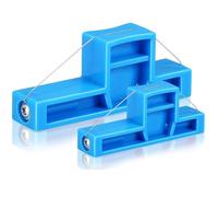 Katnetoly Set di Strumenti per Taglio Angolare In Argilla 2 Pezzi, Piccolo Cutter A Filo D'Acciaio, Strumenti per Rifilare In Plastica per Scolpire Ceramica e Terracotta.