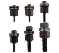 Katnetoly Set di Teste In Acciaio per Rivetti Manuali da 6 Pezzi Rivettatrice Manuale per Sostituire Dado Della Punta M3//M5/M6/M8/M10 Testa Mandrino per Lo Strumento per per Rivetti