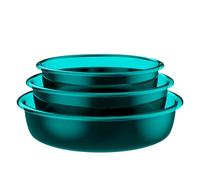 Katnetoly Set di Tre Ciotole per Esche, Ciotola Antiaderente per Mescolare Esche, Attrezzatura da Pesca, Ciotola per Esche per Attrezzatura da Pesca