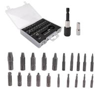 Katnetoly Set Estrattore per Danneggiate, Kit Estrattore per Spellate da 22 Pezzi, Set Estrattore per Rotte HSS con Adattatore per Punte e Prese