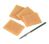 Katnetoly Set Pennarelli Artistici, Penna per Mascheratura con Gomma da 4 Pezzi per Residui di Colla per L'Applicazione di Linee Fluide per Mascheratura