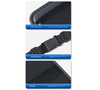 Katnetoly Set Portaoggetti in Pelle per Bagagliaio Un'Auto, Set Strumenti Pieghevoli per Schienale 'Auto, Organizer Multifunzionale per Riporre I Raggi UV, per Sedili SUV