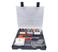 Katnetoly Set Strumenti per Riparazione Piastrelle Ceramica,Riparazione Graffi,Riempimento Crepe,Kit Riparazione per Pavimenti DIY,Strumento per Riparare I Graffi