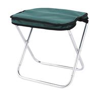 Katnetoly Sgabello da per Esterni Sedia da Pesca Pieghevole con Borsa Portatile in Lega di Alluminio Picnic Barbecue Mini Portatile Verde