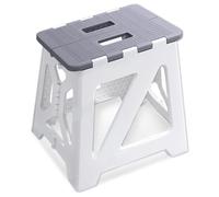 Katnetoly Sgabello Portatile Piccolo, Alto 12,9" e Pieghevole, Compatto, per Uso Domestico e All'Aperto