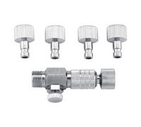 Katnetoly, Sgancio Rapido per Aerografo, Accessori per Aerografo, Adattatore di Disconnessione per Aerografo A Sgancio Rapido