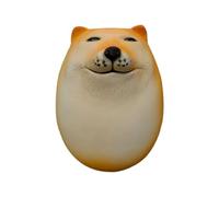 Katnetoly Shiba Inu Realistico A Forma di da Scrivania, Decorazioni per Cani e Uova, per Regali Divertenti per Uffici Domestici