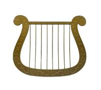 Katnetoly Simulazione Arpa Arpa in Plastica Modello Arpa Costume di Halloween Tema Vestire Accessori Modello Arpa Giocattoli Decorazione Bar