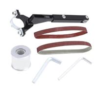 Katnetoly Smerigliatrice Angolare con Supporto per Levigatrice A Nastro per Modelli 100 115 125 Smerigliatrice Angolare per Levigatura di Legno/Metallo Facile da Usare