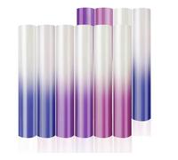 Katnetoly Sole per Trasferimento di In Vinile Che Colore - 10 Pezzi 12X10 Pollici 3D Puff In Vinile HTV, 3 Colori In Vinile per Trasferimento di Ad Alta Qualità