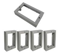 Katnetoly Soluzione di Prolunga per Scatola Derivazione A Gruppo Singolo 1/2 Pollice - Soluzione Estensione per Scatola Elettrica per Interruttori e Prese Della Scatola Derivazione Elettrica