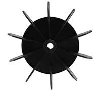 Katnetoly Sostituzione 0.5 "Inner Bore 10 girante del compressore d'aria del motore ventilatore di pala nero