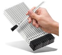 Katnetoly Spazzole per Acido - Spazzole per Flusso Acido In Crine di da 3/8 Pollici, Spazzole per Colla Usa e Getta per la Lavorazione del Legno, Spazzole Epossidiche Spazzole per Flusso Acido