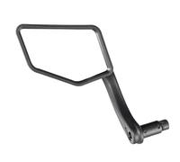 Katnetoly Specchietto Retrovisore Regolabile Universale per Bicicletta, Ampio Raggio, Manubrio per Bici, Specchietto Retrovisore per Bici, Ricambio Sinistro