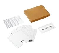 Katnetoly Specchio Grafico di Crescita per Bambini, Specchio Puzzle Grafico di Crescita per Parete, Specchio da Parete per Misurare L'Altezza dei Bambini