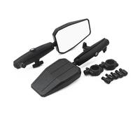 Katnetoly Specchio per Moto Regolabile Ad Angolo Universale con Supporto per Manubrio da 7/8 Pollici e da 8/10 mm per Accessori per Parti di Ciclomotori e Scooter