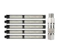 Katnetoly Spruzzatore Airless da 1/4 Pollice, Giunto Girevole A 360 Gradi e 5 Filtri per Spruzzatore per Accessori per Spruzzatore Airless