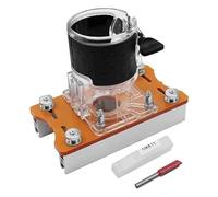 Katnetoly Staffa di Fissaggio Invisibile con Scanalatura Come Mostrato In Plastica+Bachelite+Lega di Alluminio per Mobili di Armadietti Installa Vite Invisibile