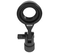 Katnetoly Staffa di Montaggio per Microfono Mic Clip in Metallo Utilizzare Una Regolazione Angolare Semplice Flessibile Adatto