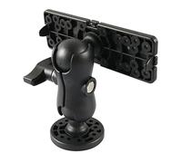 Katnetoly Staffa per Ecoscandaglio per Barche Marine Supporto per Ecoscandaglio di profondità Un 360 Gradi Supporto per Cercatore di Pesci Universale Piastra GPS Map