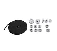 Katnetoly Stampante 3D VzBoT Vz235 Idler con 2GT Gates 6MM Kit Cinghia 20T Puleggia Dentata Alesaggio 5Mm 40T Alesaggio 8Mm