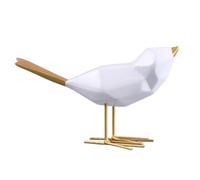 Katnetoly Statue Moderne di Uccelli Carini Decorazioni Europee Statue di Animali Geometriche Sculture per Ufficio Decorazione Astratta