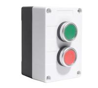 Katnetoly Stazione di Controllo Interruttore Su-Giù Resistente Alla, Stazione A Pulsante Momentaneo Interruttori A Pulsante con Segnale Rosso Verde