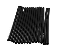 Katnetoly Stick di Colla un Caldo da 15 Pezzi, 270 X 11 Mm Stick di Colla un Caldo Nero per La Rimozione di Ammaccature per Carrozzeria, Progetti DIY