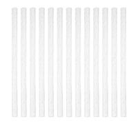 Katnetoly Stoppini di Ricambio nel Fibra di Vetro da 24 Pezzi, Stoppini per Lampade Un Olio, Stoppini per Bottiglie di Vino per Candele per Torce Tiki All'Aperto, 0,5 per 9,85 Pollici