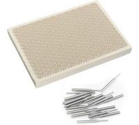 Katnetoly Strumenti per la Creazione di Gioielli con Rettangolo Saldatura Pannello A D'Ape Strumenti per la Creazione di Gioielli, Blocco di Saldatura