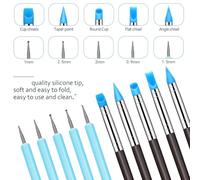 Katnetoly Strumenti per Scolpire L'Argilla In Gomma - Strumenti per la Lavorazione 'Argilla Polimerica - Strumenti per Modellare - Strumenti A Puntino per Scolpire - Strumenti per Scolpire