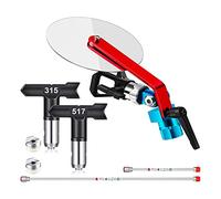 Katnetoly Strumento Accessorio per Guida un Spruzzo da 7 Pezzi Strumento per Spruzzatore di Airless Guida un Spruzzo per Bordi per Verniciatura un Spruzzo di Airless