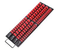 Katnetoly Strumento di Archiviazione Socket con Impugnatura da 80 Pcs Organizzatore Portatile Portatile da 1/4 Pollici da 1/8 Pollici da 1/2 Pollici Porta Media