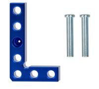 Katnetoly Strumento di Marcatura Layout Mini, Strumento Quadrato Mini per Lavori In Legno, da Falegname, Segnalibro per Centro Mini.