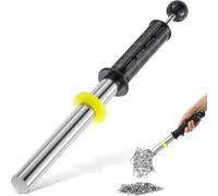 Katnetoly Strumento di Raccolta Magnetico con Bacchetta Magnetica e Maniglia di Rilascio, Raccoglitore di Trucioli Magnetici per Chiodi di Raccolta, Trucioli e Ritagli di Metallo
