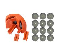 Katnetoly Strumento per Affilare Punte da Trapano Multifunzionale con 12 Mole Abrasive