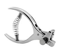 Katnetoly Strumento per Intagliare Modelli per Tessuti, Pinza per Modelli di Cucito per Stoffa, Perforatrice Professionale, Pinza per Punzonatura, 2 mm