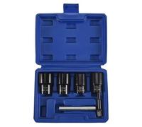 Katnetoly Strumento per La Rimozione Dei Ruote, Set di 6 Estrattori per Delle Ruote con Attacco da 1/2 Pollice, Strumento per La Rimozione Dei Delle Ruote con Bloccaggio