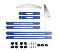 Katnetoly Strumento per Modello di Pedata per Scale Strumento per Misurazione e Tracciatura di Scale In Legno con Scala