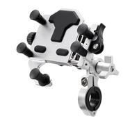 Katnetoly Supporti per Telefoni Cellulari Ammortizzazione Degli Urti A 360° Regolabile Girevole per Motociclette, Pedali Elettrici. Staffa Universale per Navigazione, Colore