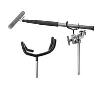 Katnetoly Supporto A con Braccio A Sbalzo e Clip di Fissaggio per Registrazione in Studio