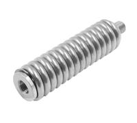 Katnetoly Supporto A Molla per Antenna CB per Impieghi Gravosi, Adatto per Montaggio Antenna Radio CB per Veicoli/Mobili, Filettatura da 3/8-24 Pollici, Acciaio Inossidabile