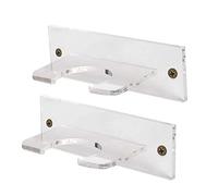 Katnetoly Supporto da 2 Pezzi per da Baseball per Esposizione Verticale Appendino per Pipistrelli nel Acrilico Supporto da Parete T Supporto per Pipistrelli da Baseball o da Softball